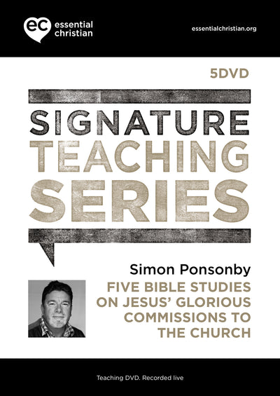 Jesus' Glorious Commissions To The Church: Signature Teaching Series 5 Talk DVD Pack - Re-vived