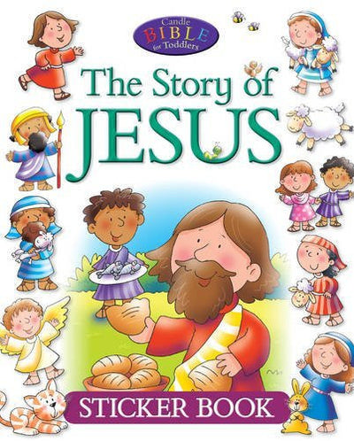 The Story Of Jesus Sticker Book - Re-vived