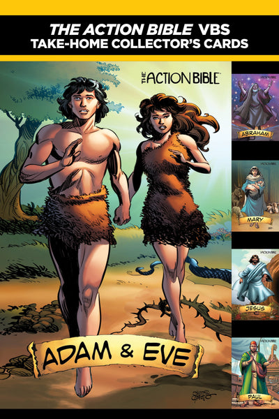 The Action Bible Take-Home Collector's Cards - Re-vived