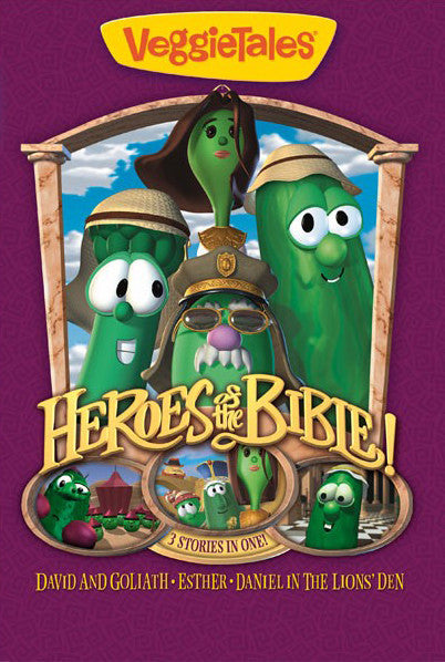 VeggieTales: Heroes Of The Bible Vol.1 DVD - VeggieTales - Re-vived.com