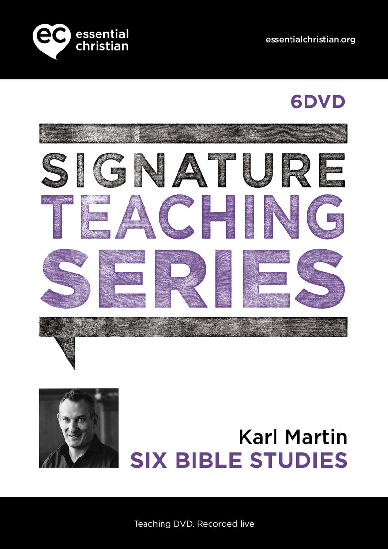 Six Bible Studies: Signature Teaching Series 6 Talk DVD Pack