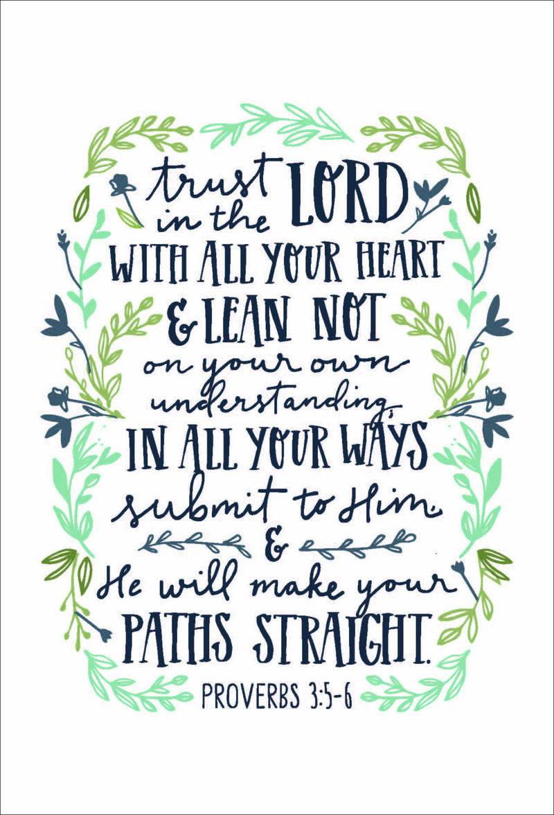 Trust in the Lord - A4 Print
