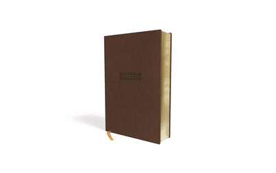 NRSV Simple Faith Bible, Brown, Comfort Print