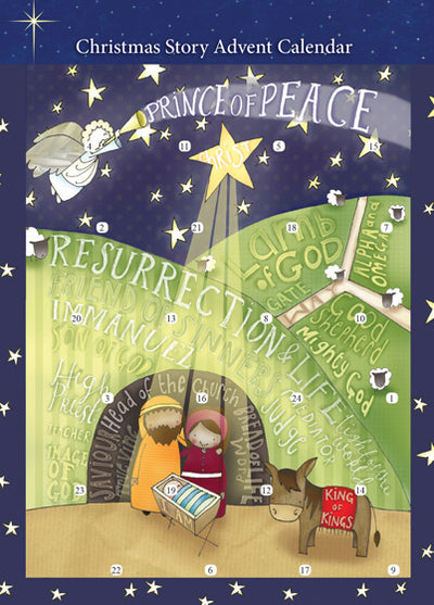 Prince of Peace A4 Advent Calendar - Re-vived