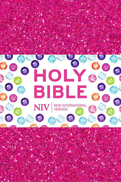 NIV Ruby Pocket Bible: Pink Glitter - Re-vived