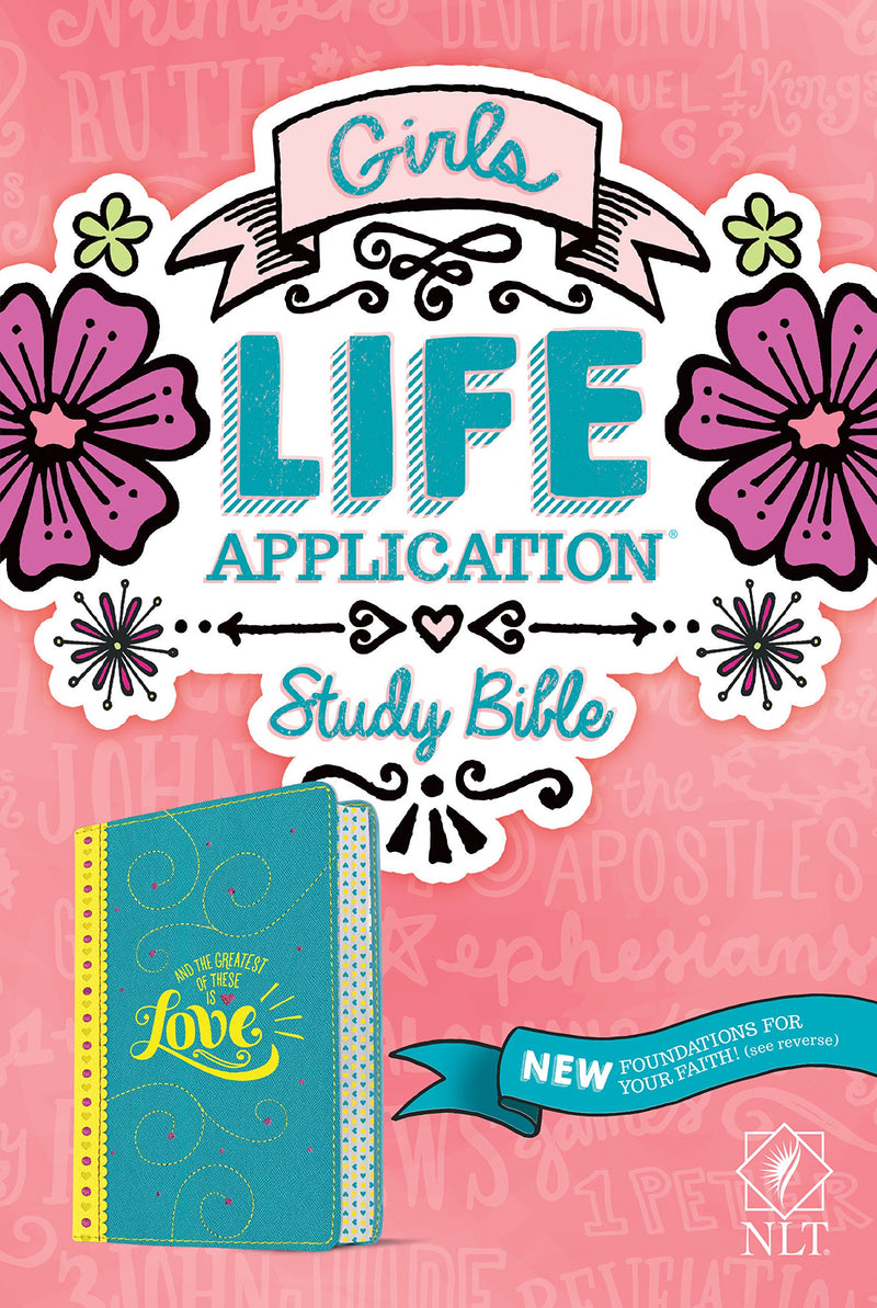 NLT: Girls Life Application Study Bible - Re-vived