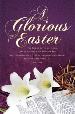 A Glorious Easter Bulletin (Pack of 100)