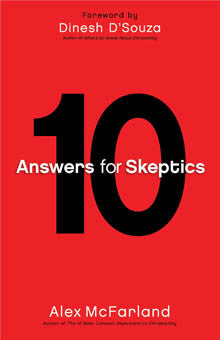 10 Answers For Sceptics Paperback Book - Alex McFarland - Re-vived.com