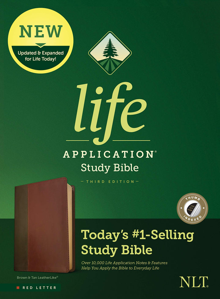 NLT Life Application Study Bible, Third Edition - Re-vived