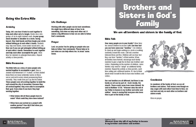 Big Book of Easy-To-Do Bible Talks for Kids of All Ages