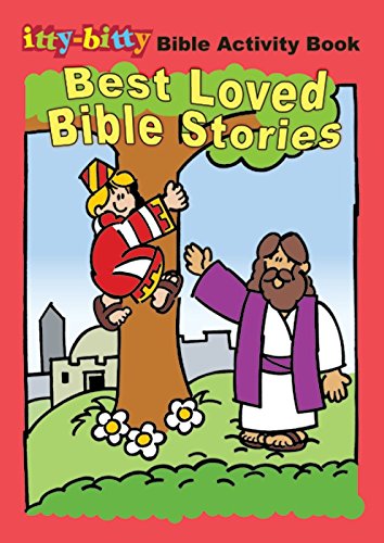 Itty Bitty: Best Loved Bible Stories Activity Book