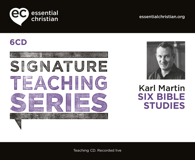 Six Bible Studies: Signature Teaching Series 6 Talk Audio CD Pack