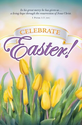 Celebrate Easter! Bulletin (Pack of 100) - Re-vived